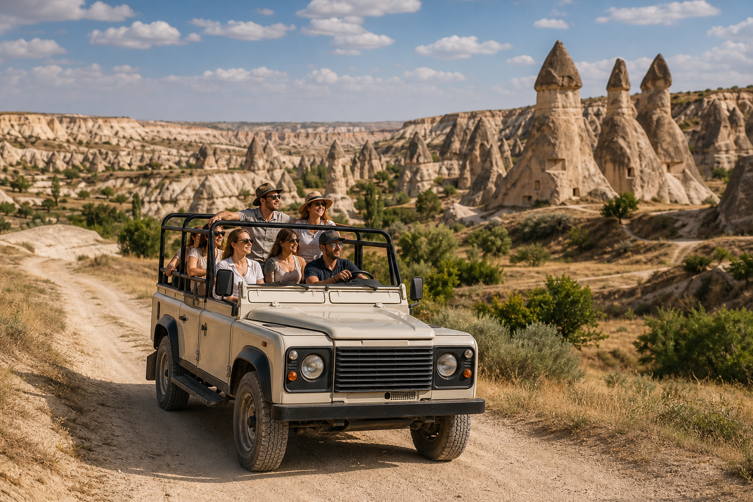 Cappadocia daytime jeep safari tour