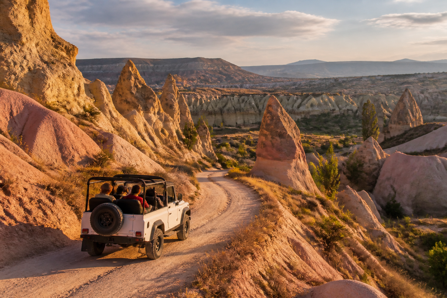 Jeep safari tour in Rose Valley